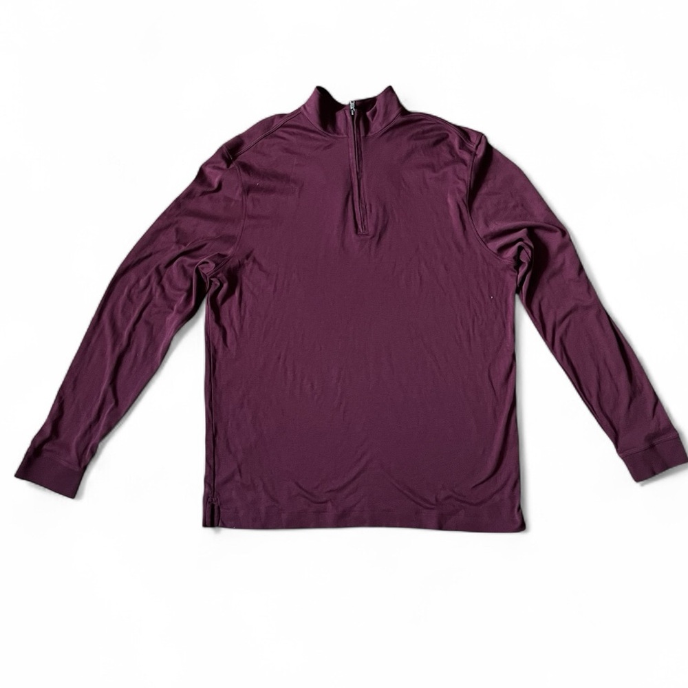 Cutter & Buck Pima Belfair Zip Mock